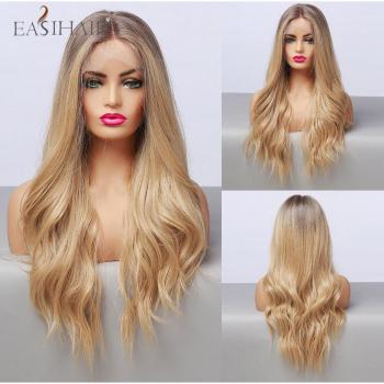 EASIHAIR Heat Resistant Long Wavy Wig