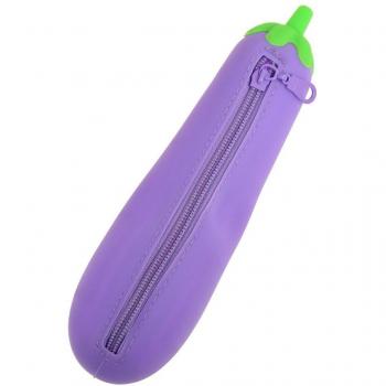 Kids Silicone Pencil Makeup Bag