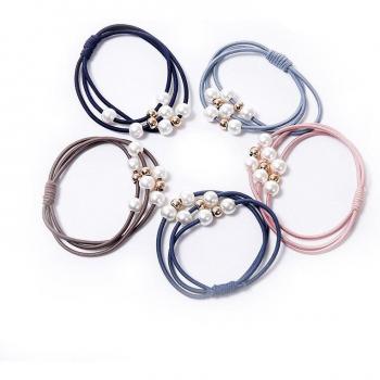 Set de Bandas de Pelo con Perlas