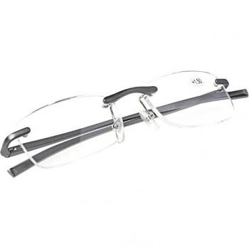 Elegante Aluminium Lesebrille für Senioren