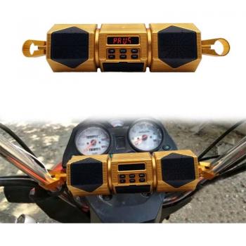 12‑Volt‑Lenker‑Audio‑Hub: MP3, Bluetooth, FM‑Radio, wasserdichtes Stereo‑Setup