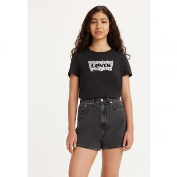 T-shirt Levi's Perfect manica corta nero lilla chiaro donna