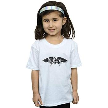 Maleficent Mistress of Evil Silhouette Tee – Disney, 7‑8 Y, White