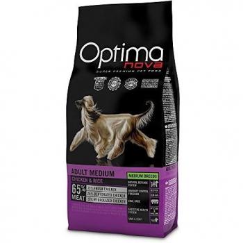 Optimanova Cibo Secco Adult Medium Pollo E Riso 12 Kg