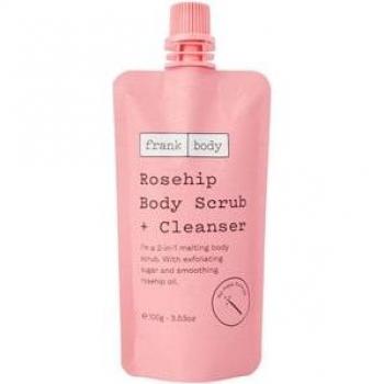 Frank Body Exfoliación Rosa Mosqueta Corporal 2‑en‑1 – 100 g