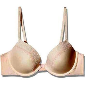 Calvin Klein Sujetador Plunge con Push-Up Rosa