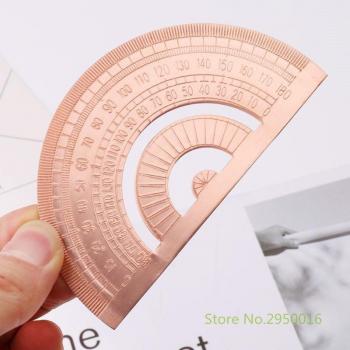Copper Protractor for Students