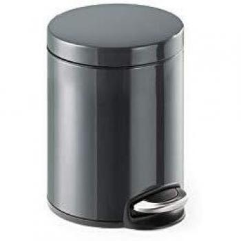 Cesto de basura pedal 5 litros antracita