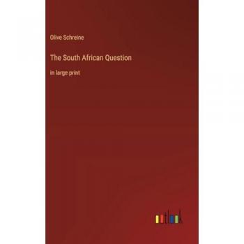 The South African Question: in large print