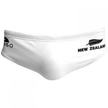 Turbo Pure White Men's S Swim Briefs