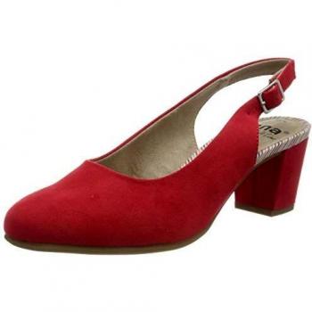 Damen-Rot-Pumps Jana Softline 39 EU