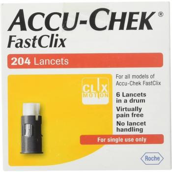 Accu-Chek Fastclix Lancets 204