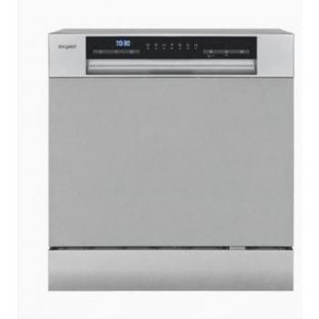 Exquisit Tischgeschirrspüler GSP508-030D Edelstahl-Design