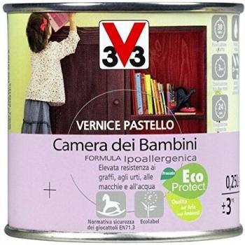 V33 Vernice per legno bianco panna 250 ml