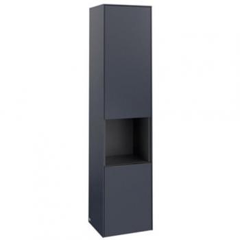 Armoire Villeroy et Boch Subway 3.0 40x171x36,2cm charnière gauche poignée bleu marine