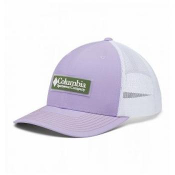 Columbia Snap Back Cap Viola Smerigliato e Bianco