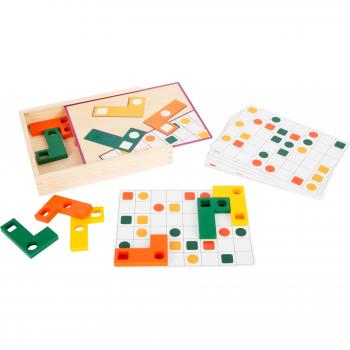 Puzzle Découverte Géométrique 12 pièces – Enfant de 3+ ans – Bois / Carton