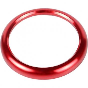 Red Clock Compass Cover Sticker for Porsche 911 Cayenne Boxster Macan Panamera