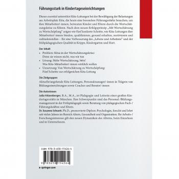 Führungsstark in Kindertageseinrichtungen: Wertschätzung als neues Erfolgsprinzip für Kita-Leitungen