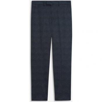 Cinque Baukastenhose “CIBEPPE” – Herrenblau, dezentes Karo, N-Größe 50