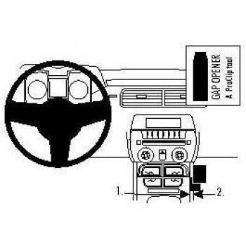 Chevy Camaro 2010‑2015 Console‑clip Brodit ProClip
