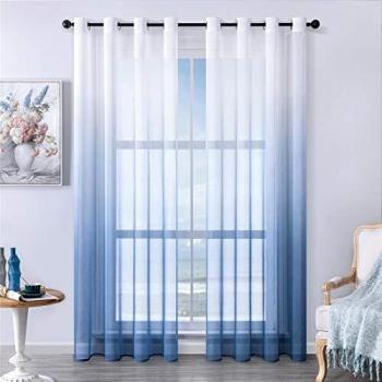 Set 2 Tende Denim Blu MRTREES