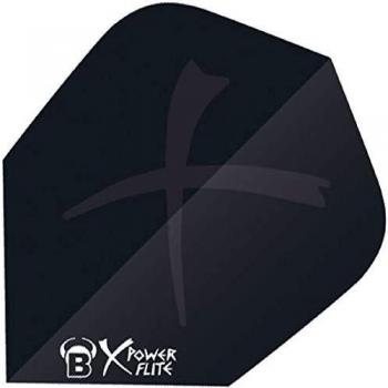 BULL'S X‑PowerFlite 6‑Pack (Schwarz) – Einzelartikel