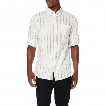 JACK & JONES Herren JORDEAN Shirt Langarm ORG Businesshemd, Blau