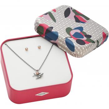 Klassisches Damen‑Edelstahl‑Set – Fossil JF02919998