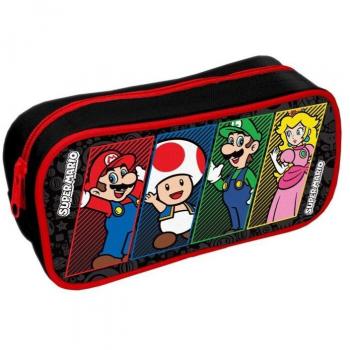 Estuche Escolar Super Mario 4 Colores Nintendo