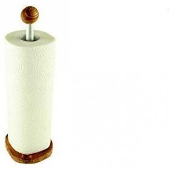 Küchenrollenhalter aus Olivenholz, 32 cm