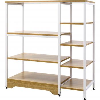 Estante de Cocina con 7 Estantes HOMCOM 90x40x95 cm