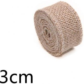 Cinta de Yute 2 Yardas, 150 mm – Ideal para Bodas y DIY