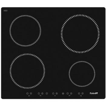 Foster S1000 Piano a Induzione, Nero, 59x52x5.3 cm