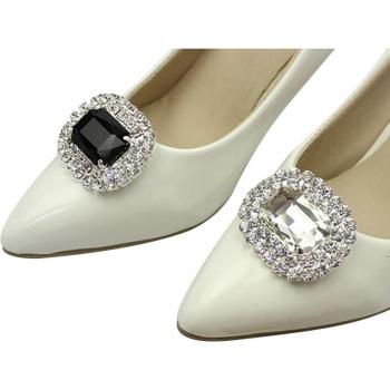 Accesorio Zapato Clip Dorado con Joya