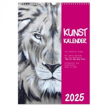 Kunstkalender Dickhäuter und Großkatzen