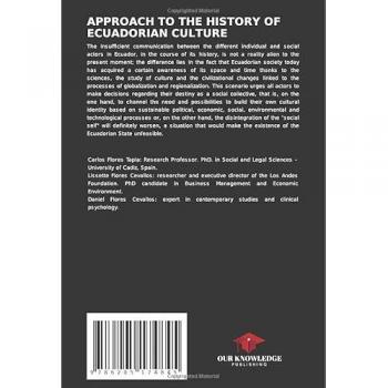 Flores Tapia, Carlos Ernesto: APPROACH TO THE HISTORY OF ECUADORIAN CULTURE