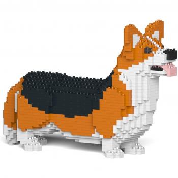 Jecca 02S‑M02 Welsh Corgi Brown Sculptor Block