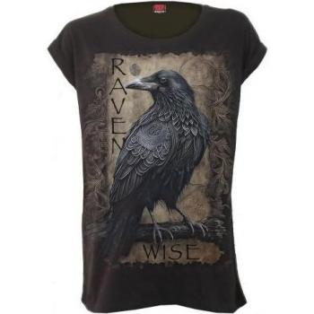 Spiral Direct Damen Short Sleeve Top XL – Raven Wise in Schwarz