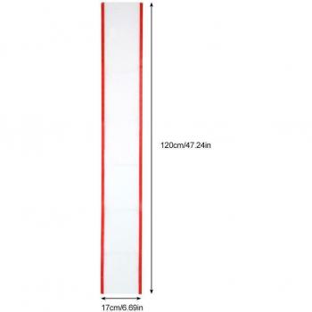 Charnière coupe‑pied porte d’entrée 17×120 cm M09 – protection enfant