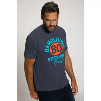 T-shirt Uomo Plus Size Demolition Blu JP1880 Taglia XL