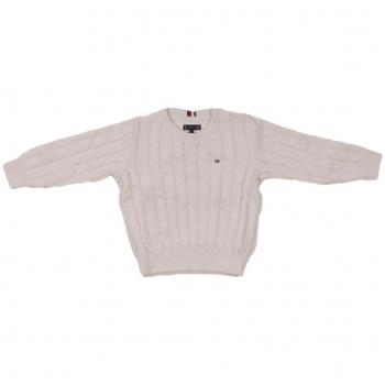 Tommy Hilfiger Pullover KB0KB09418 M Écru Regular Fit