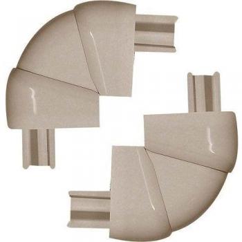 Raccord pour goulotte 80x50mm