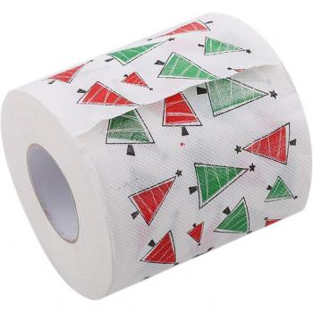 Papier toilette imprimé Noël