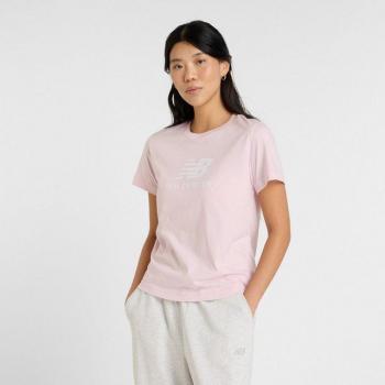 New Balance Women’s Sport Essentials Short Sleeve T-Shirt – Pink, Small