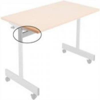 Jemini Flip Top Table 1200mm Silver