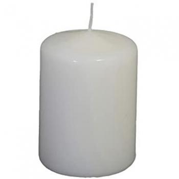 Candela Decorativa Bianca 7,5 cm