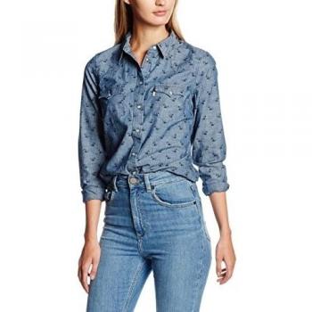 Levi's TAILRD CLASSIC WESTERN Blusa Mujer Azul CARDAMON DARK CHAMBRAY