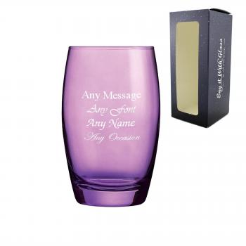 Purple Salto Custom Engraving Tumbler – 12.5oz