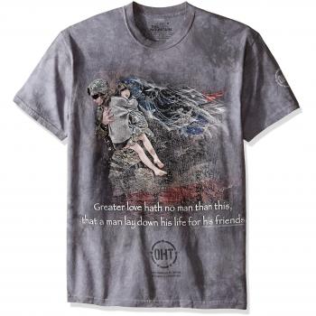 Soldaten-Helden-T-Shirt, Schwarz, XL